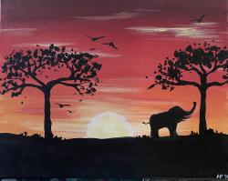 The image for African Sunset