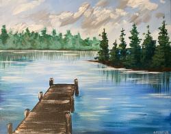 The image for $35 Tuesdays! Bob Ross's Pier
