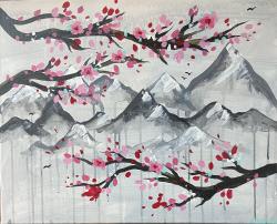 The image for $30 Tuesdays! Cherry Blossoms in the Mountains