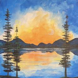 The image for Bob Ross's Tranquil Horizon