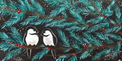 The image for Chickadees in the Pines